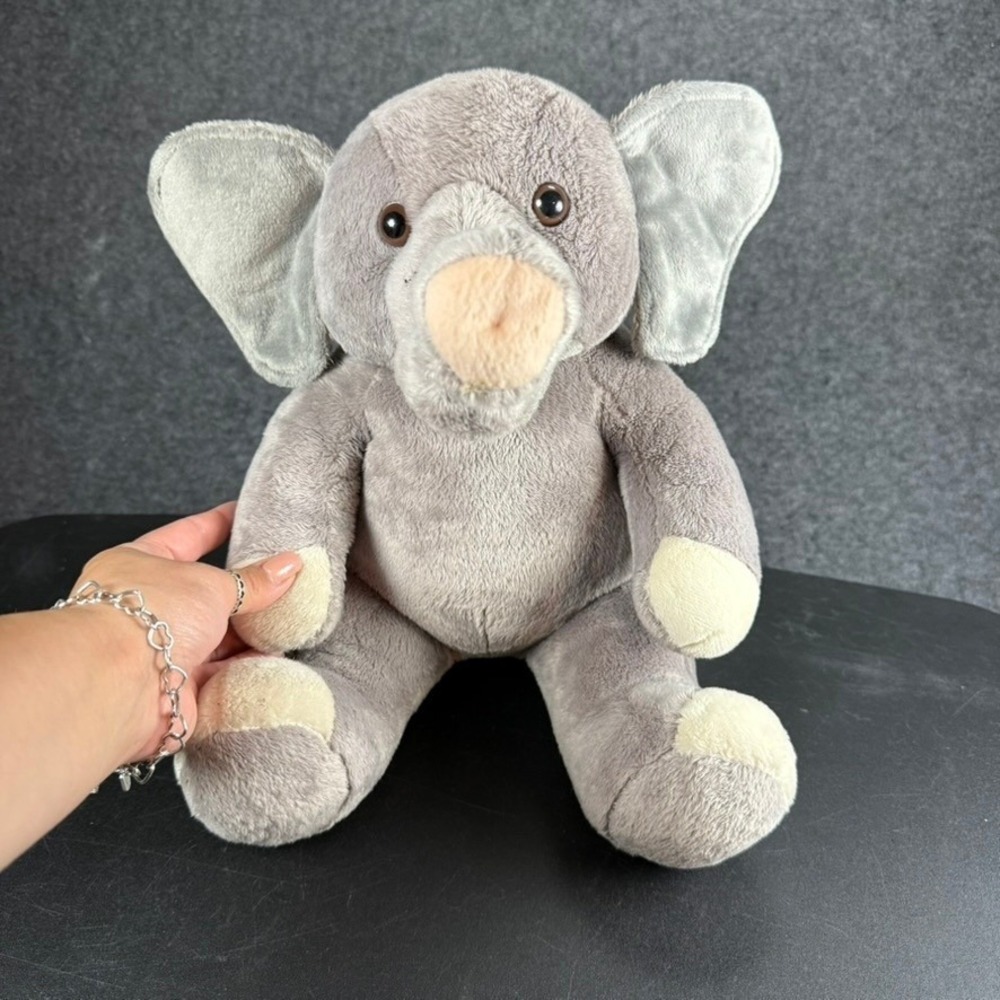 RETIRED Build-A-Bear Workshop Plush Elephant Gray Stuffed‎ Animal Toy